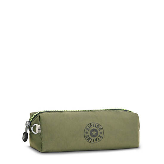 Kipling Boran Pencil Case Tassen Olijfgroen | België 1169NW